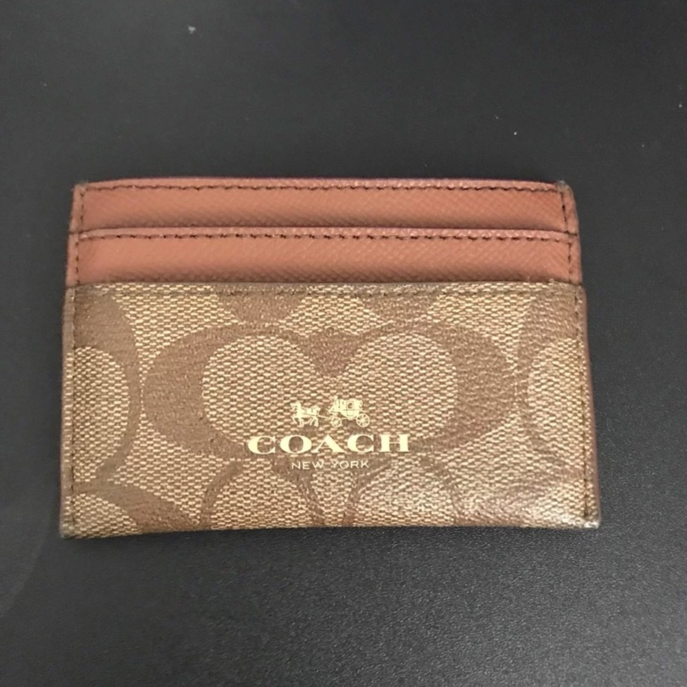 Coach card holder